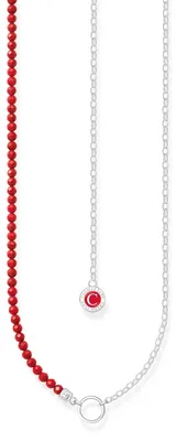 Produktbild von Thomas Sabo Kette Damen Member Charm Necklace Rot Silber KE2190‑007‑10‑L45V