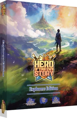 Zdjęcie produktu dla Asmodee Hero of Your Own Story Explorers Edition, Gra planszowa, Podróż / przygoda, 12 lat(a), 240 min