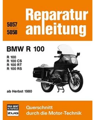 Obrázek produktu pro Motorbuch REPARATURANLEITUNG 5057 pro BMW R 100