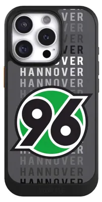 Produktbild von NIVOCASE Hülle für Apple iPhone 16 Pro  Handyhülle NIVOcore Case Schwarz H96 Hannover 96 Offizielles Lizenzprodukt