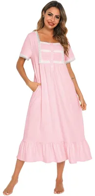 Immagine prodotto di Solidchoice - Pigiamino da donna in cotone, maniche corte