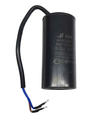 Obrázok produktu pre LESCHA ATIKA náhradný diel | Fázový kondenzátor 80µF/250V pre miešačku betónu Compact 140 / LZ 140
