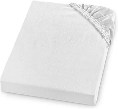 Productafbeelding van Dik flanellen hoeslaken, flanel,  Germany, 100% katoen, elastiek rondom, matrassen tot 23 cm hoog, elastiek rondom,