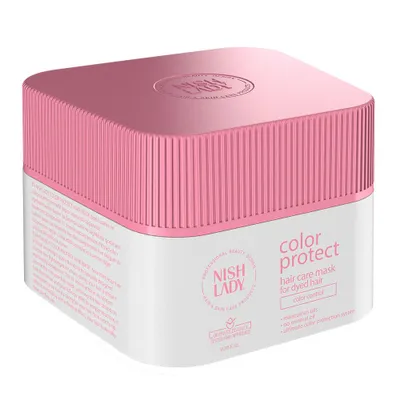 Produktbild von Nishlady Color Protect Hair Care Maske 275 ml – Intensivpflege für coloriertes Haar – Mit Pfingstrosenextrakt & pflegenden Ölen