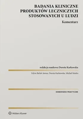 Productafbeelding van Klinische studies van geneesmiddelen... - Redactie: Dorota Karkowska