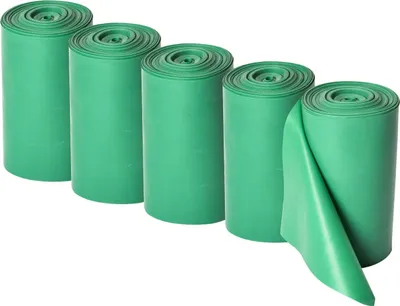 Produktbild von Fitnessband 5er-Set Bodyband PROTECT, 25 m x 14,5 cm, Naturlatex, progressiver Zugwiderstand