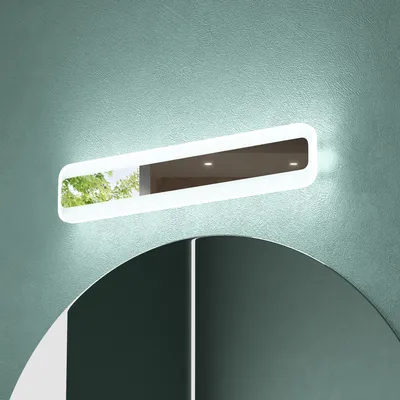 Produktbild von Mai & Mai Spiegelleuchte 40cm LED Badlampe | Spiegellampe, 3000K-6000K Badezimmer Lampe | 3 Farben Dimmbar Schminkleuchte Chrom 14W LumaRay