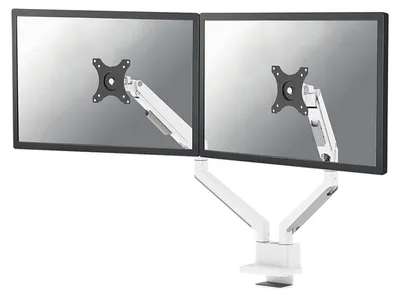 Immagine prodotto di Neomounts DS70-250WH2 Braccio per monitor 17-32" - molla a gas - Topfix - arresto a 180°