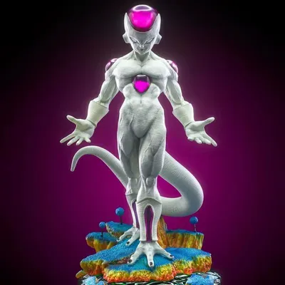 Produktbild von Dragon Ball Z Frieza Figur Endform PVC Actionfigur Sammelfigur Anime Spielzeug Geschenk DBZ