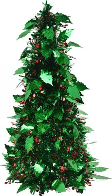 Immagine prodotto di Clayre & Eef decorazione natalizia Alberi di Natale Ø 21x50 cm plastica verde