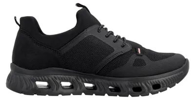 Imagen del producto de Zapatos de mujer Rieker, zapatos de vestir, zapatillas, deportivas, color negro, para uso diario