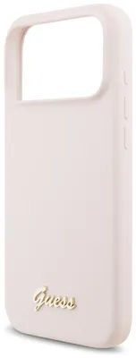 Produktbild von Guess Script Metal Logo Magsafe Iphone 17 Pro Max Handyhülle One Size