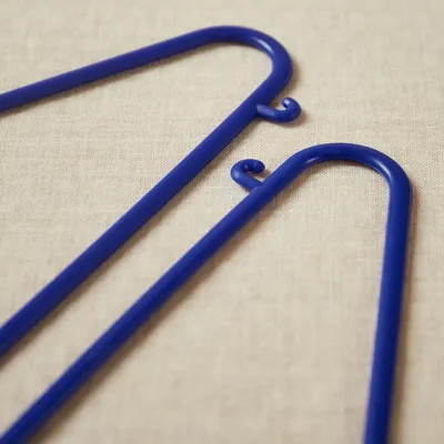 Produktbild von Bieco Kleiderbügel Kinder 32St Dunkelblau | Länge ca 30cm | Baby Kleiderbügel | Kunststoff Kleiderbügel Kinder Baby | Baby Organiser Für Kleiderschrank | Kleiderbügel Baby | Baby Clothes Hangers