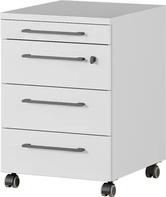 Produktbild von bümö Home Andratx Rollcontainer - Nachbildung: Lichtgrau