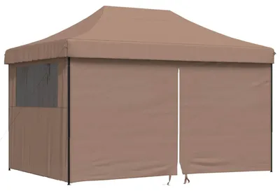 Zdjęcie produktu dla vidaXL Namiot imprezowy Brązowy 292 x 440 x 315 cm Tkanina Oxford