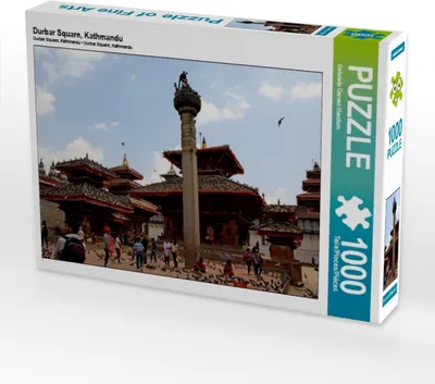 Produktbild von Calvendo Durbar Square, Kathmandu 1000 Teile Puzzle quer 640x480mm, Gerner-Haudum Gabriele; 7328914