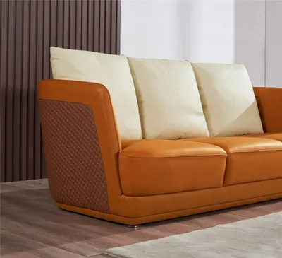 Produktbild von Wohnlandschaft Sofagarnitur 3+2+1 Sitzer Ledersofa Couch Garnitur Polstergruppe