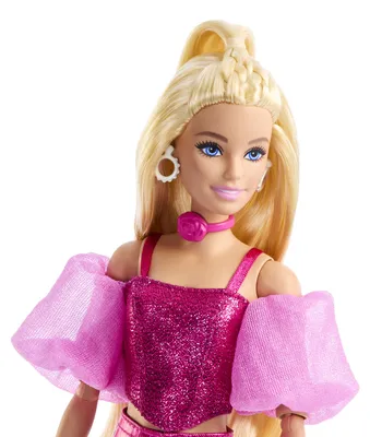 Immagine prodotto di Barbie - Deluxe Style Doll - Metallic Pink Outfit and Blonde Hair - Barbie - JFP40