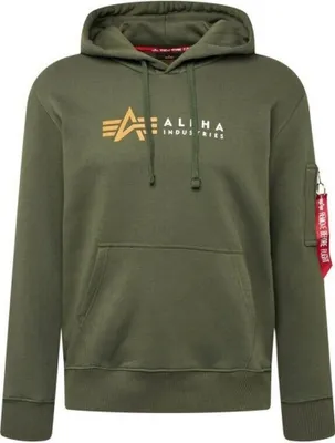 Produktbild von ALPHA INDUSTRIES ALPHA LABEL HOODY Grün