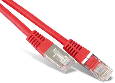 Produktbild von Patchkabel cat 6 S/FTP PIMF Halogenfrei rot 30m