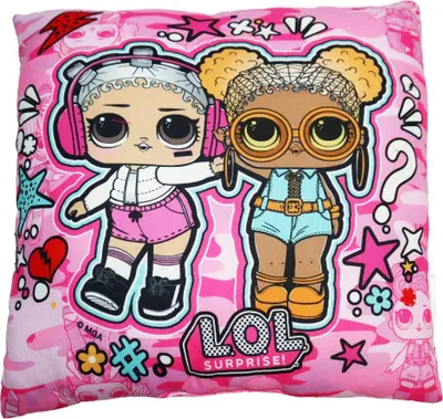 Produktbild von LOL Surprise Kinder Kissen Dekokissen Cushion 35x35x6 cm