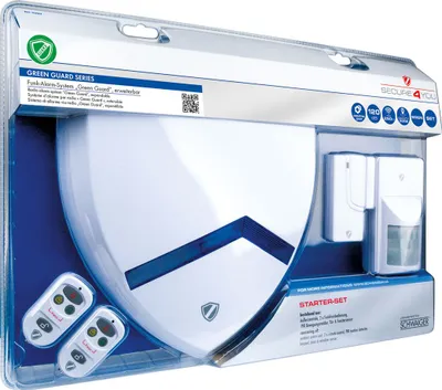 Produktbild von Schwaiger HG2000 532, Weiß, Tasten, Acrylnitril-Butadien-Styrol (ABS), Kunststoff, 120 dB, 250 m, 868.35 MHz