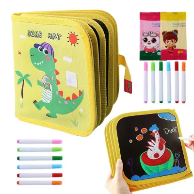 Image de Cahier de dessins réutilisable - Effaçable et portable