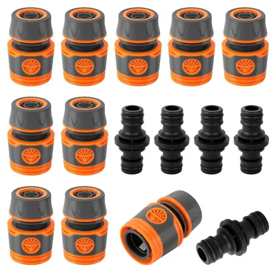 Produktbild von Schlauchverbinder-Set 15 Stück - Schlauchkupplung für Garten und Familie