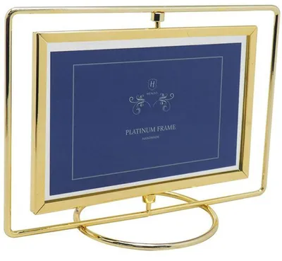 Obrázok produktu pre Rám na fotky Henzo Swing 10 x 15 cm, zlatý, na šírku