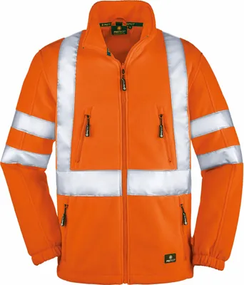 Produktbild von 4PROTECT® Warnschutz-Fleecejacke SEATTLE Leuchtorange 6XL
