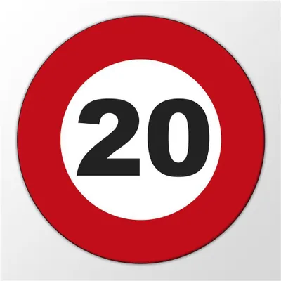 Produktbild von Huuraa Magnet Achtung 20 Geschenk Kühlschrankmagnet 59mm Kühlschrankmagnet Flaschenöffner Achtung 20 Präsent