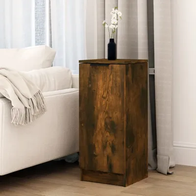 Produktbild von Sideboard Räuchereiche 30x30x70 cm Holzwerkstoff , Kommoden Design 2024