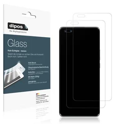 Obrázek produktu pro 2x ochranná fólie pro Huawei Nova 10 Pro matná - anti-shock 9H fólie dipos Glass plastové sklo