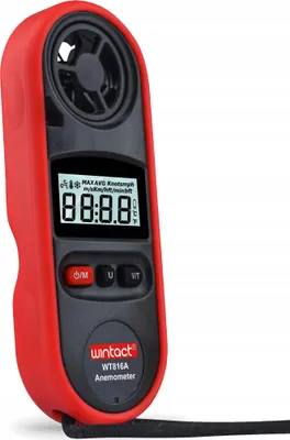 Obrázek produktu pro Anemometr, anemometr, měření teploty, měření rychlosti proudění vzduchu