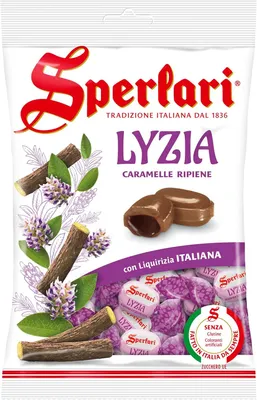 Produktbild von 6x Sperlari Caramelle Lyzia Bonbons 175g