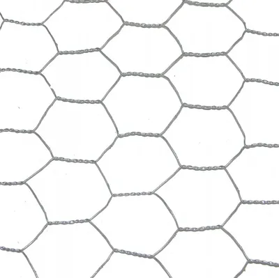 Produktbild von Sechseckiger verzinkter Drahtzaun 25 mm - 0,5 x 3 m