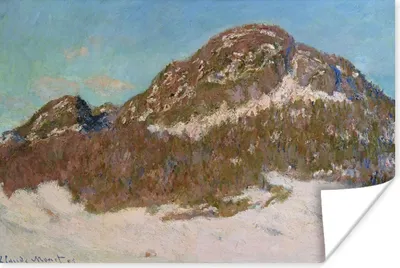 Produktbild von MuchoWow® Poster Berg Kolsaas - Gemälde von Claude Monet 120x80 cm - Bilder