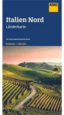 Produktbild von ADAC Länderkarte Italien Nord 1:500.000