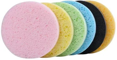 Produktbild von Naturkugeln 50 Stück - Herstellbare Gesichtswäscher - Natürliche Cellulose - Make-up Entferner - Gesichtspflege - Einfach zu verwenden