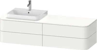 Produktbild von DURAVIT HP4963L36360010 WTU HappyD2+ wandh.,408x1600x550mm
