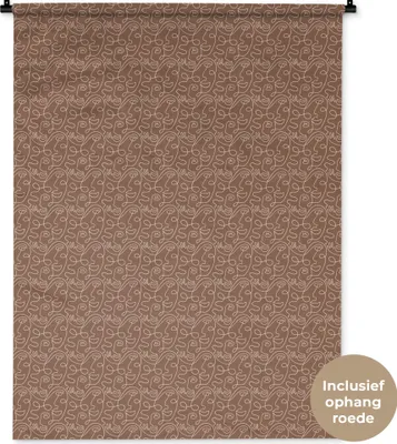 Produktbild von MuchoWow® Wandteppich Wandbehang Gesicht - Design - Luxus 90x120 cm Tapisserie Dekoration Wandtuch - Wanddeko