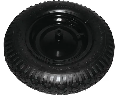 Image de roue de secours 400mm gonflable pour brouette