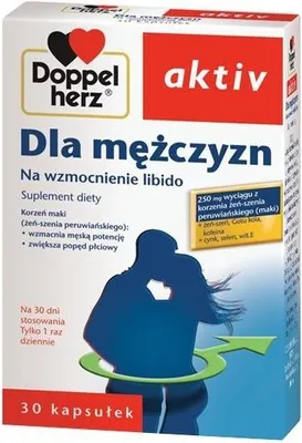 Produktbild von DOPPELHERZ AKTIV für Männer 30 Kapseln