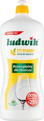 Obrázok produktu pre Ludwik citrónový prostriedok na umývanie riadu, 1,35 kg