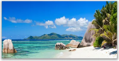 Produktbild von Acrylglasbilder 120x60 Wandbild Druck Meer Strand Landschaft