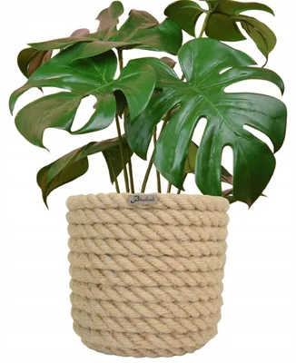 Produktbild von Kerd BOHO Übertopf Jute Handgemacht 19 cm