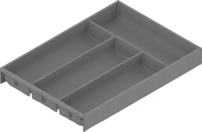 Obrázok produktu pre BLUM AMBIA-LINE zásobník na príbory NL450mm,Š300mm, oceľová indiová sivá
