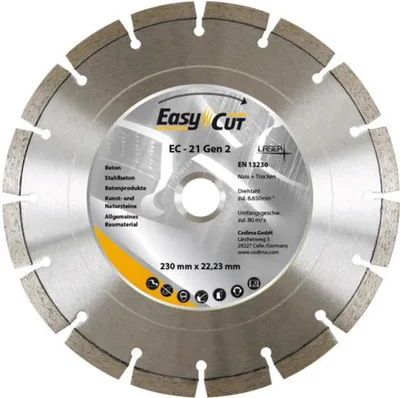 Obrázok produktu pre Cedima Diamant-Trennscheibe EC-21.2115 x 2,1 x 12 x 22,23 mm
