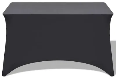 Obrázok produktu pre vidaXL Stretch Table Cover 2 ks 183 x 76 x 74 cm Antracit