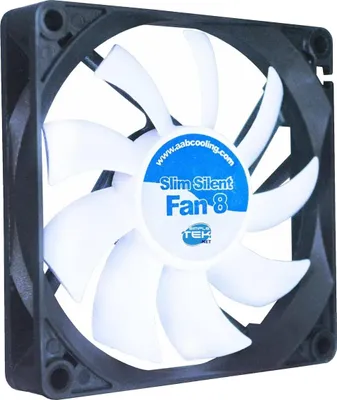 Zdjęcie produktu dla Wentylator z radiatorem do obudowy 8 cm (80 mm), 3-pinowy, bez podświetlenia, do obudowy 12 V